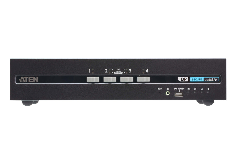 EAN 4710469341359 - ATEN CS1144DP4C interruptor KVM Negro imagen 1