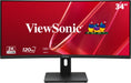 EAN 0766907040999 - Viewsonic VA VA3420C-2 pantalla para PC 86,4 cm (34") 3440 x 1440 Pixeles UltraWide Quad HD LED Negro imagen 1