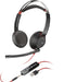 EAN 0017229173354 - Poly Blackwire 5220 Stereo USB-A Headset Alámbrico Diadema Oficina/Centro de llamadas Negro imagen 4