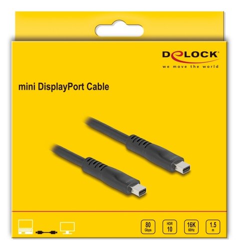 EAN 4043619811779 - DeLOCK 81177 cable DisplayPort 1,5 m Mini DisplayPort Negro imagen 3