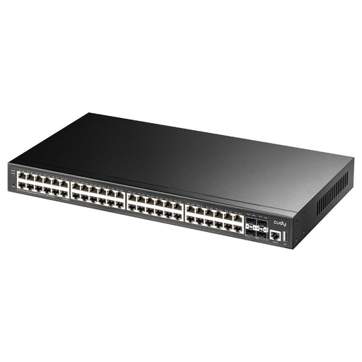 EAN 6971690793012 - Cudy GS5048S4 switch Gestionado L3 Gigabit Ethernet (10/100/1000) Negro imagen 2