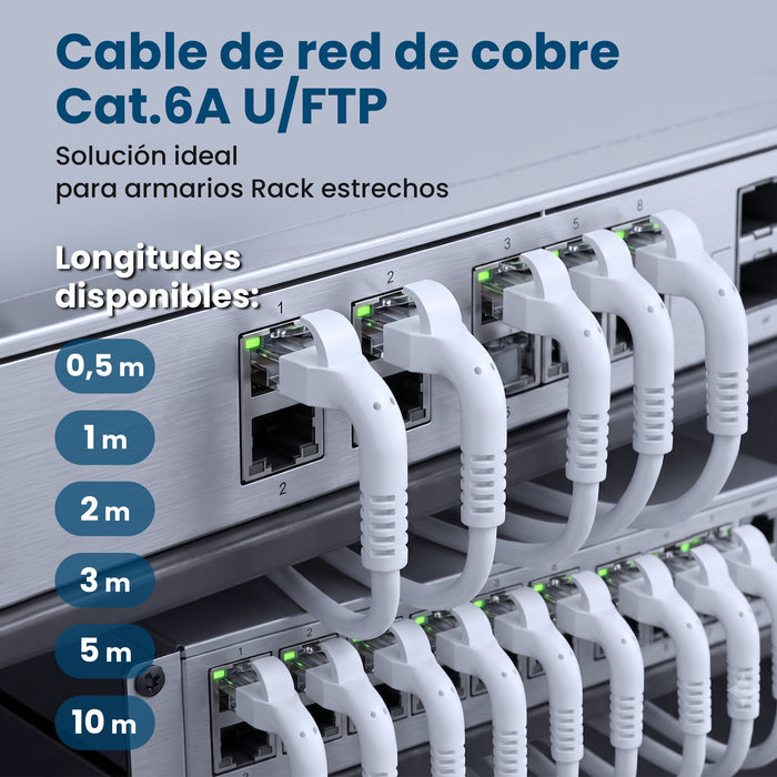 EAN 5906168639012 - Extralink Kat.6A U/FTP 10m 1Gbps Biały | Patchcord LAN | Miedź Kabel sieciowy skrętka, łamana końcówka (E imagen 20