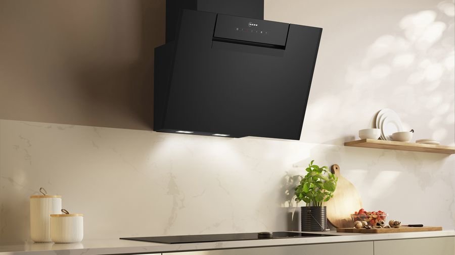 EAN 4242004274056 - Neff D65IFN1S0 campana De pared Negro 687 m³/h imagen 2