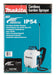 EAN 88381741637 - Makita DUS108Z rociador de jardín Pulverizador de mochila 10 L imagen 19