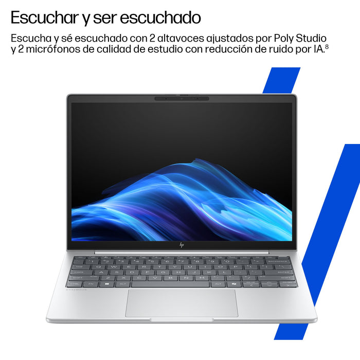 EAN 0199251416156 - HP EliteBook 8 G1i Intel Core Ultra 5 225H Portátil 35,6 cm (14") WUXGA 16 GB DDR5-SDRAM 512 GB SSD Wi-Fi imagen 8