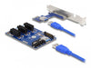 EAN 4043619414420 - DeLOCK 41442 tarjeta y adaptador de interfaz Interno PCIe, SATA, USB 3.2 Gen 1 (3.1 Gen 1) imagen 1