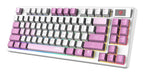 EAN 4711377307178 - MSI FORGE GK600 TKL WIRELESS VIOLET teclado Juego USB + Bluetooth QWERTY Inglés del Reino Unido Rosa, Vio imagen 3