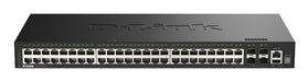 EAN 790069474521 - D-Link DGS-1530-52/E switch Gestionado L2 Gigabit Ethernet (10/100/1000) Negro imagen 1