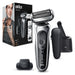 EAN 4210201433637 - Braun Series 7 71-S7200cc Máquina de afeitar de láminas Recortadora Negro, Plata imagen 8