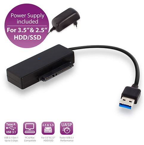 EAN 5706998922038 - Microconnect USB3.0SATAHDDSSD tarjeta y adaptador de interfaz SATA imagen 1