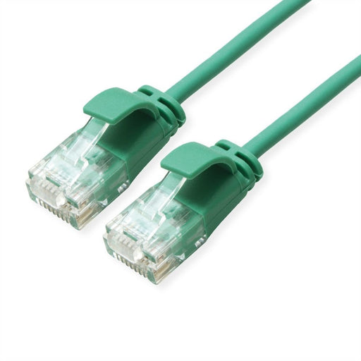 EAN 7630049624009 - ROLINE GREEN 21.44.3933 cable de red Verde 1 m Cat6a U/UTP (UTP) imagen 1