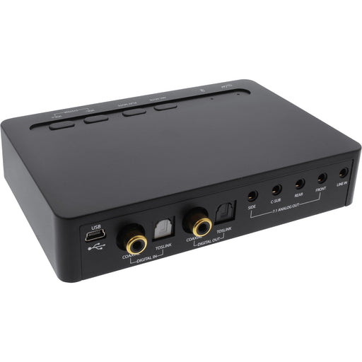 EAN 4043718219100 - InLine 66670B convertidor de audio Negro imagen 2