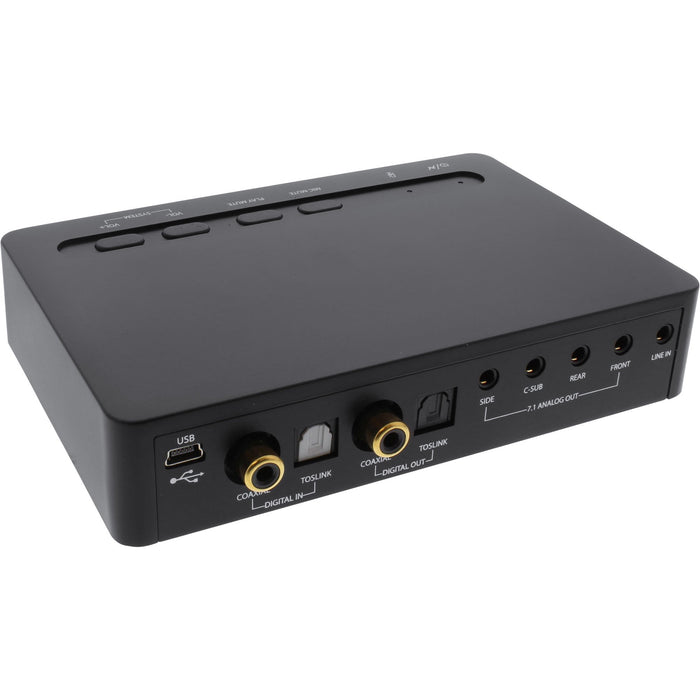 EAN 4043718219100 - InLine 66670B convertidor de audio Negro imagen 2