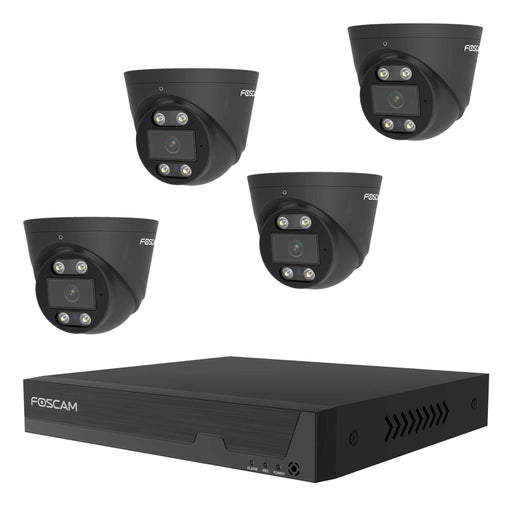 EAN 6954836056288 - Foscam FN9108E-T4-2T BLACK kit de videovigilancia Alámbrico 8 canales imagen 1
