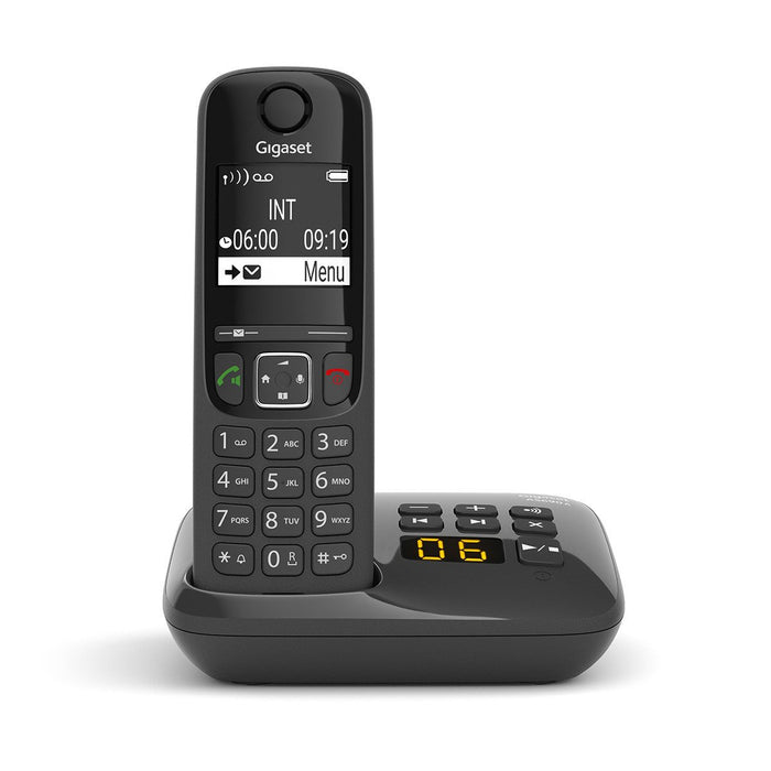 EAN 4250366854571 - Gigaset AS690A Teléfono DECT/analógico Negro imagen 2