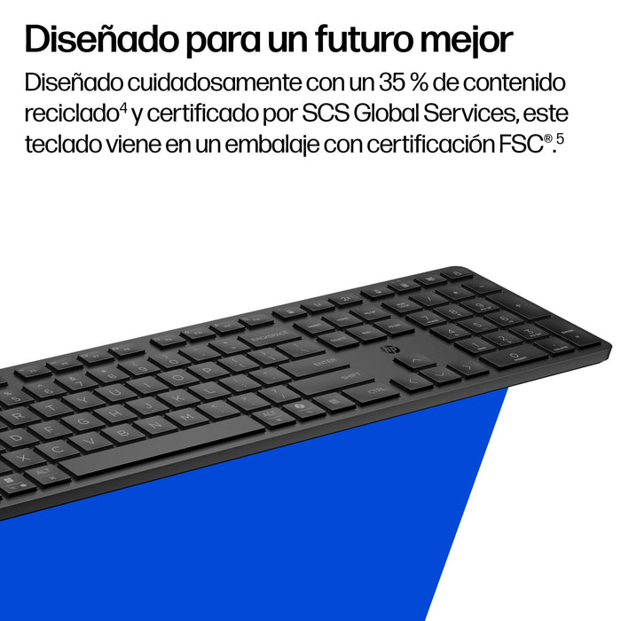 EAN 198990908441 - HP 490K Multi-Device Dual-Mode Keyboard teclado Hogar USB + Bluetooth QWERTY Inglés Negro imagen 4