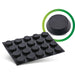 EAN 4043718300556 - InLine 59908B kit de montaje Negro Caucho imagen 1