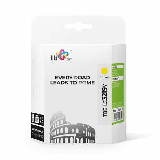 EAN 5902002000697 - TB Print TBB-LC3219Y cartucho de tinta 1 pieza(s) Compatible Amarillo imagen 1