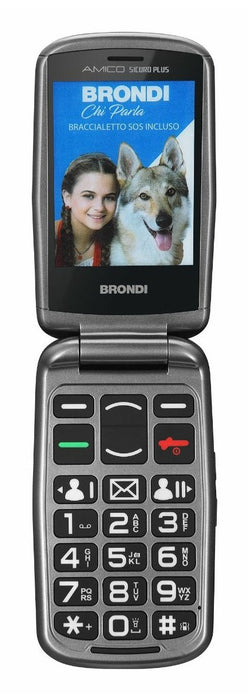 EAN 8015908810301 - Brondi BRONDISICUROPL teléfono móvil 7,11 cm (2.8") 82 g Negro Teléfono con cámara imagen 2