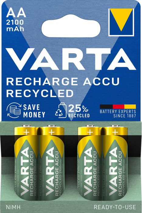 EAN 4008496931583 - Varta Recycled AA 2100mAh Batería recargable Níquel-metal hidruro (NiMH) imagen 3