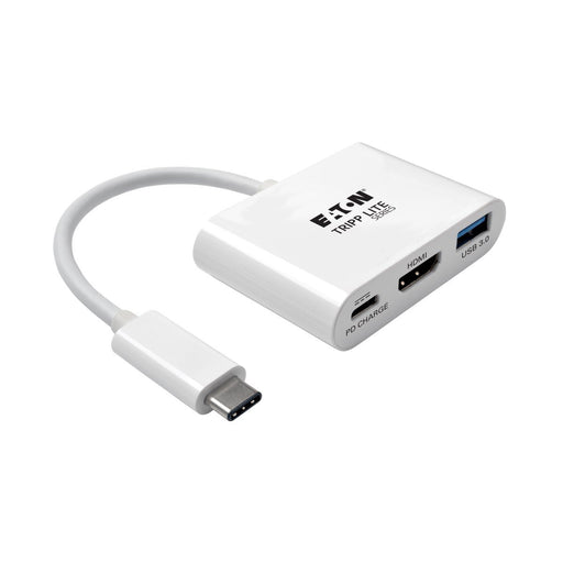 EAN 37332193933 - Tripp Lite U444-06N-HU-C base para portátil y replicador de puertos USB 3.2 Gen 1 (3.1 Gen 1) Type-C Blanco imagen 1