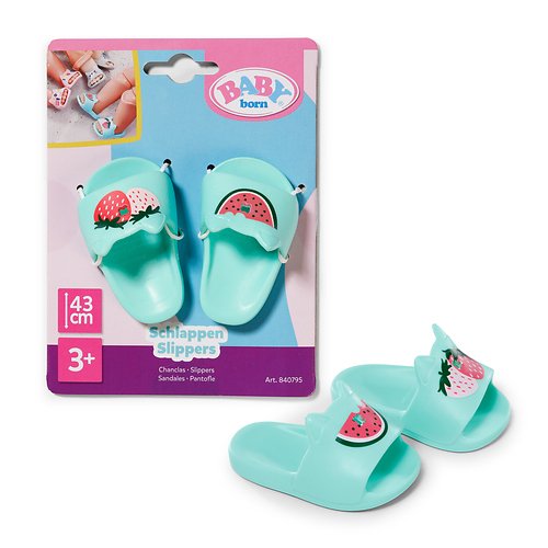 EAN 4001167840795 - BABY born Slippers 3 assorted 43cm Zapatos de muñeca imagen 1