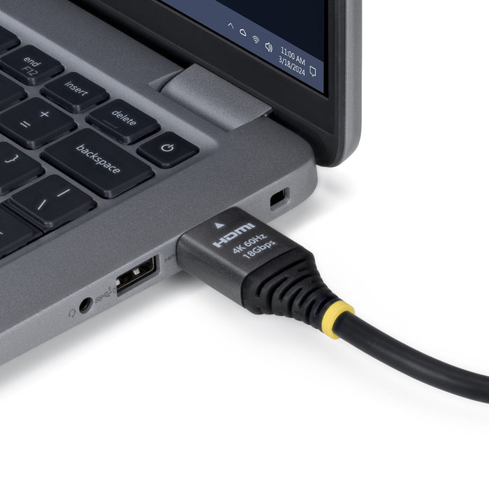 EAN 65030925068 - StarTech.com HDMMV5F cable HDMI HDMI tipo A (Estándar) Negro, Plata imagen 8