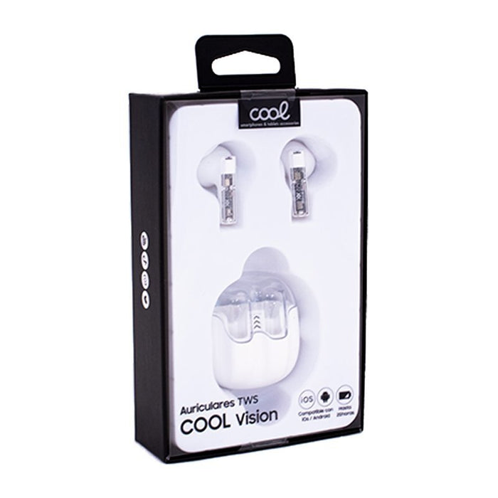 EAN 8434847068206 - COOL Accesorios Vision Auriculares Inalámbrico Dentro de oído Llamadas/Música USB Tipo C Bluetooth Blanco imagen 9