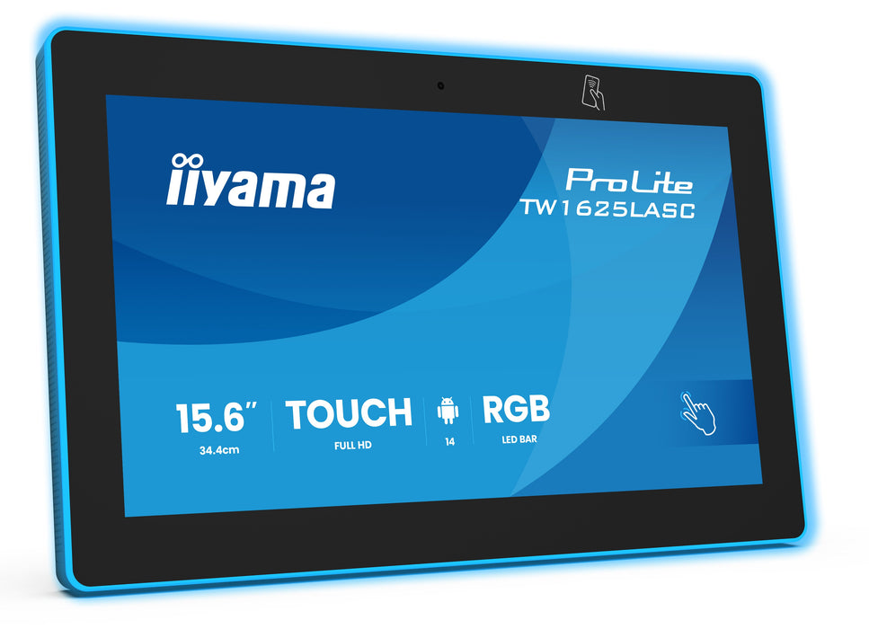 EAN 4948570125692 - iiyama TW1625LASC-B3PNR pantalla para sala de reuniones 39,6 cm (15.6") 1920 x 1080 Pixeles LED 802.11a,  imagen 1