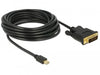EAN 4043619839919 - DeLOCK 83991 adaptador de cable de vídeo 5 m Mini DisplayPort DVI-D Negro imagen 2