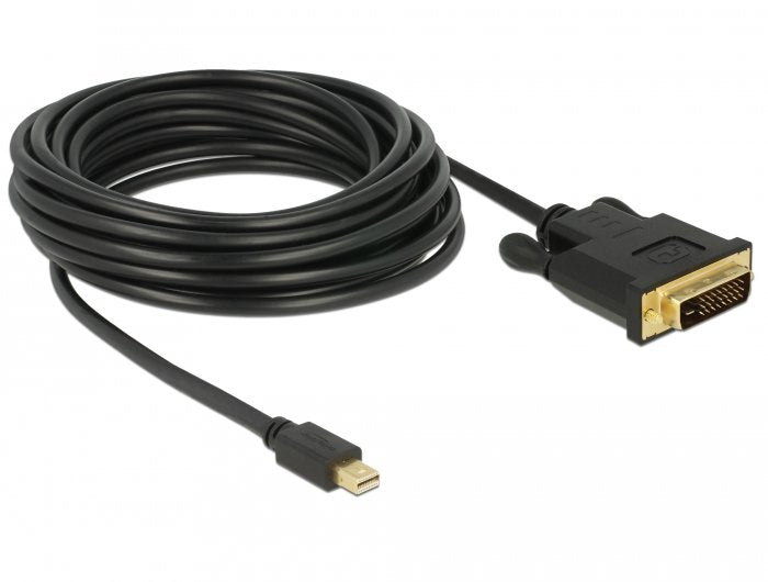 EAN 4043619839919 - DeLOCK 83991 adaptador de cable de vídeo 5 m Mini DisplayPort DVI-D Negro imagen 2