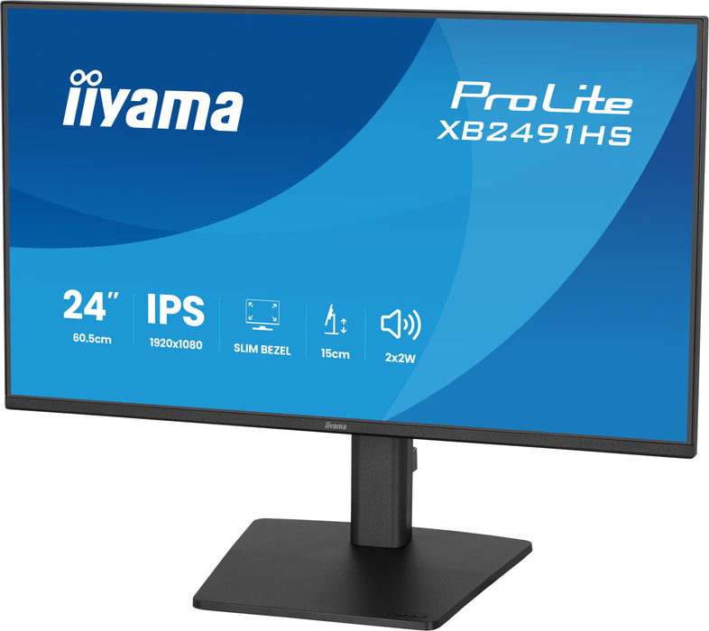 EAN 4948570127405 - iiyama ProLite XB2491HS-B1 pantalla para PC 60,5 cm (23.8") 1920 x 1080 Pixeles Full HD LCD Negro imagen 7