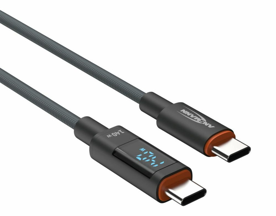 EAN 4013674195916 - Ansmann 1700-0171 cable USB USB 2.0 2 m USB C 0,48 Gbit/s 140 W Antracita imagen 8