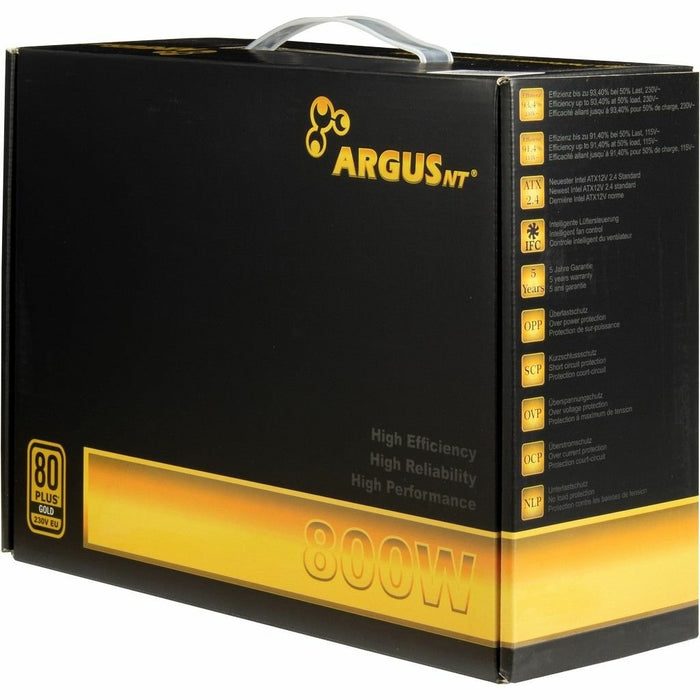 EAN 4260455645331 - Inter-Tech ArgusNT GPS-800 unidad de fuente de alimentación 800 W 20+4 pin ATX ATX Negro imagen 5