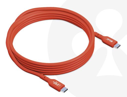 EAN 8719214472634 - CLUB3D CAC-1513 cable USB USB 2.0 USB C Naranja imagen 1