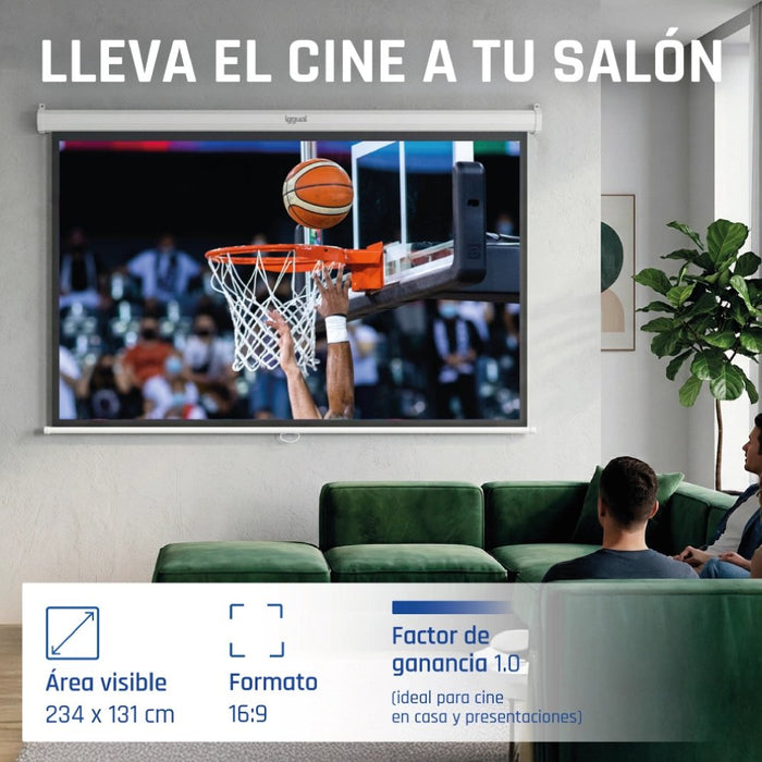EAN 8435364319284 - iggual PSIMS234 pantalla de proyección 2,69 m (106") imagen 3