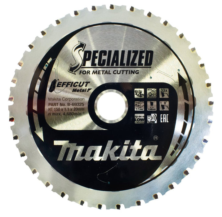 EAN 0088381548182 - Makita B-69325 hoja de sierra circular 15 cm 1 pieza(s) imagen 1