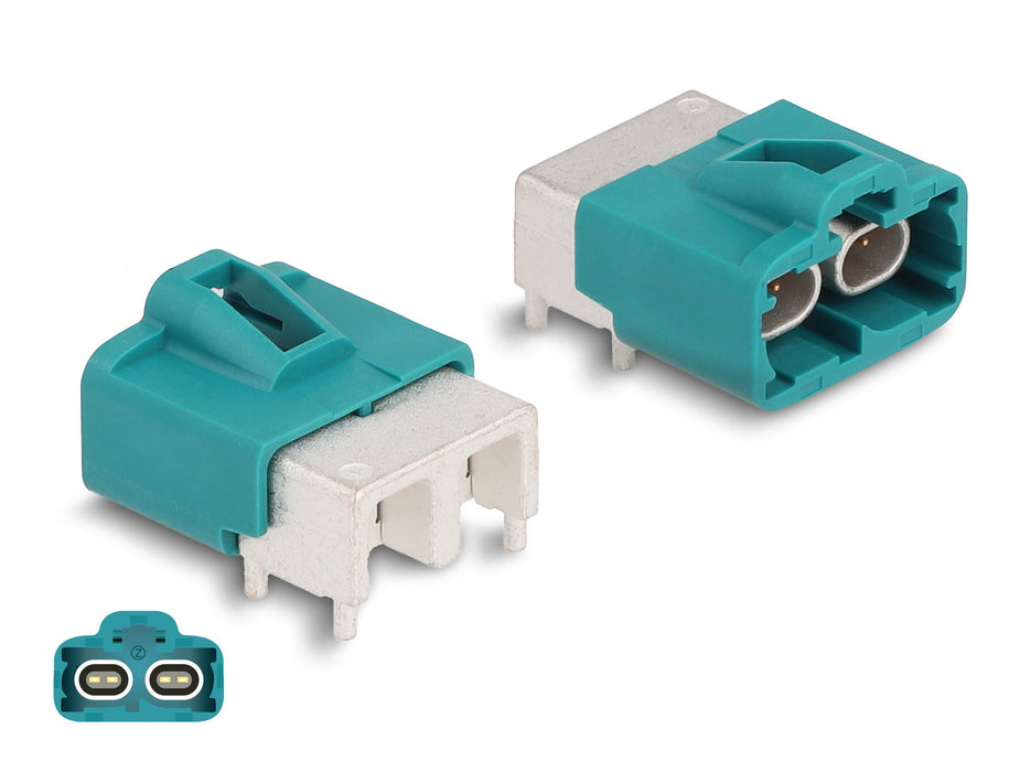 EAN 4043619901449 - DeLOCK 90144 conector Azul, Plata imagen 2
