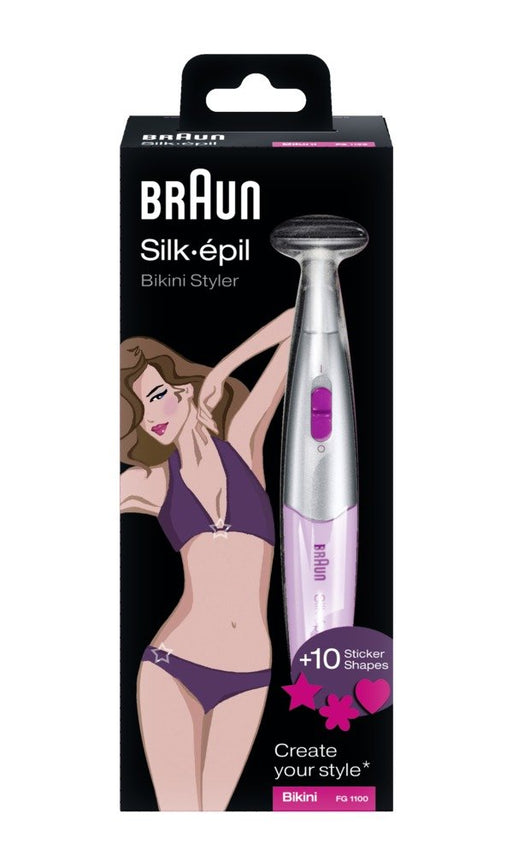 EAN 4210201003311 - Braun Silk-épil Bikini Styler FG 1100 2 cabezal(es) Blanco imagen 2