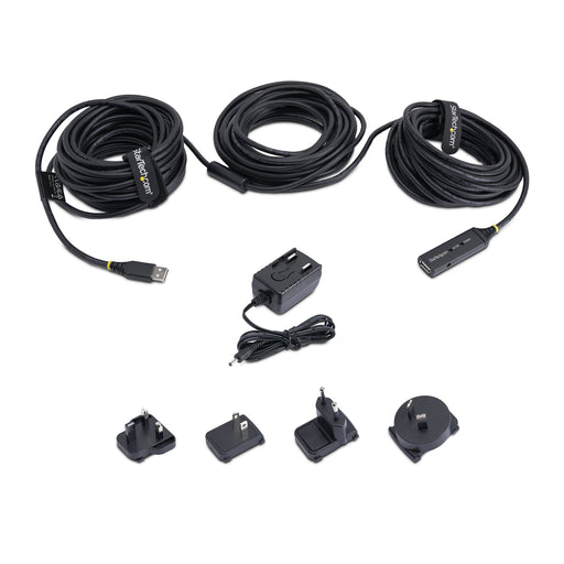 EAN 0065030856249 - StarTech.com USB2AAEXT5M cable USB USB 2.0 5 m USB A 0,48 Gbit/s Negro imagen 1