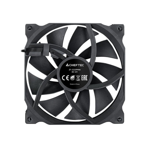 EAN 0753263078650 - Chieftec ZF-1225PWM sistema de refrigeración para ordenador Carcasa del ordenador Ventilador 12 cm Negro  imagen 1