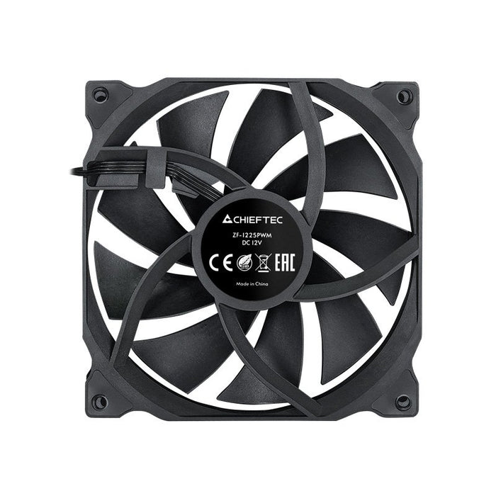 EAN 0753263078650 - Chieftec ZF-1225PWM sistema de refrigeración para ordenador Carcasa del ordenador Ventilador 12 cm Negro  imagen 1