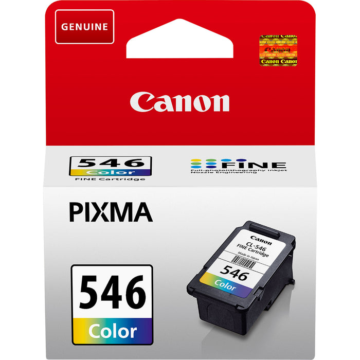 EAN 4960999974521 - Canon CL-546 cartucho de tinta 1 pieza(s) Original Rendimiento estándar Cian, Magenta, Amarillo imagen 1