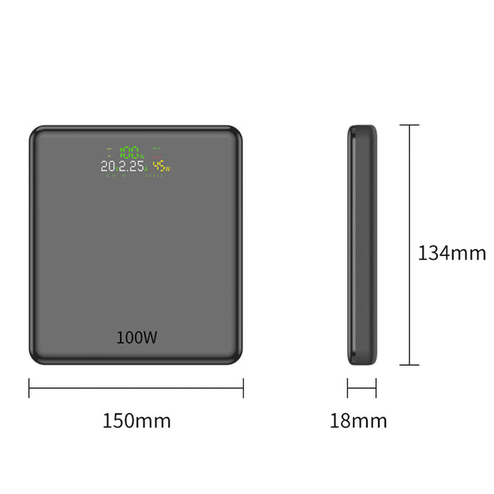 EAN 8436588883674 - Leotec LEPOW100W20G batería externa Polímero de litio Negro imagen 7