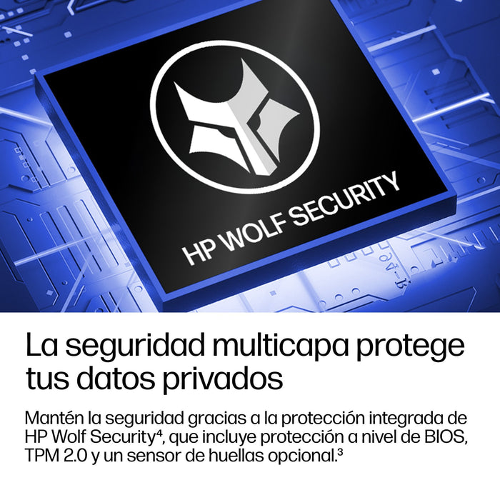 EAN 0826581572633 - HP ProBook 4 G2i 16 inch Notebook AI PC Wolf Pro Security Edition Intel Core 7 350 Portátil 40,6 cm (16") imagen 7