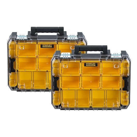 EAN 3253569829675 - Stanley FATMAX FMST82967-9 caja de herramientas Negro, Amarillo Plástico, Acero inoxidable imagen 2