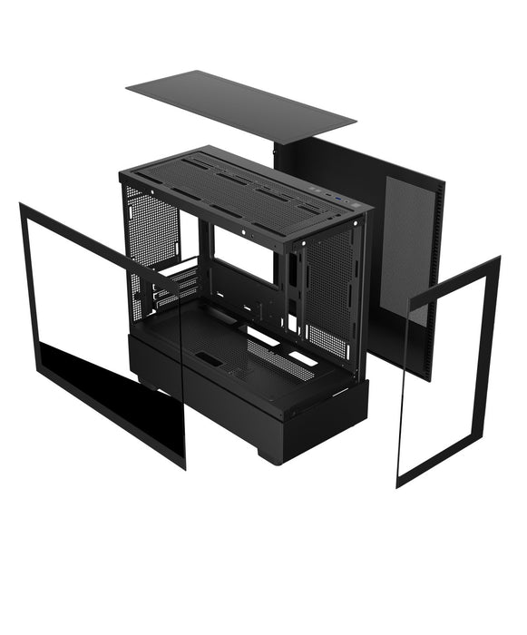 EAN 8435099533405 - KeepOut XC-301 GLASS carcasa de ordenador Negro imagen 3