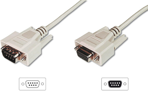 EAN 4016032301479 - Digitus AK-610203-030-E cable de serie Beige 3 m D-Sub imagen 1