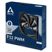 EAN 4895265000454 - ARCTIC Freezer F12 PWM Carcasa del ordenador Ventilador 12 cm Negro 5 pieza(s) imagen 4