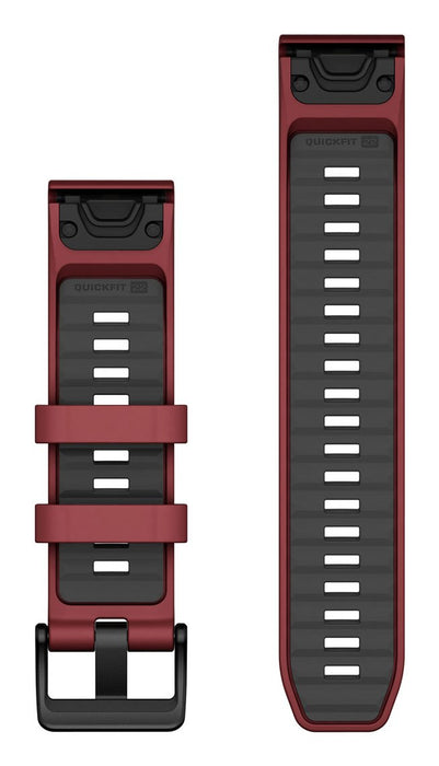 EAN 0753759338992 - Garmin QuickFit Grupo de rock Grafito, Rojo Silicona imagen 2